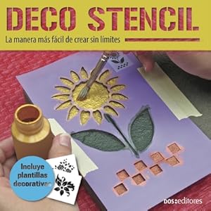 Imagen del vendedor de Deco Stencil: la manera m�s f�cil de crear sin l�mites (Paperback or Softback) a la venta por BargainBookStores