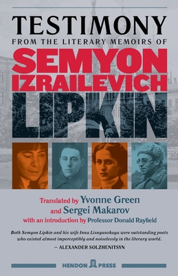 Imagen del vendedor de Testimony: from the literary memoirs of Semyon Izrailevich Lipkin (Paperback or Softback) a la venta por BargainBookStores