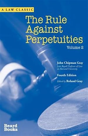 Image du vendeur pour Rule Against Perpetuities mis en vente par GreatBookPrices