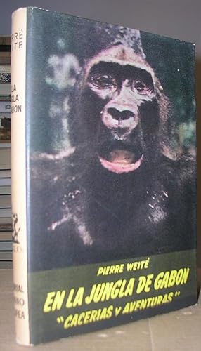 Immagine del venditore per EN LA JUNGLA DEL GABON (Fauna, caza, aventuras). Fotografas y mapa del autor. venduto da LLIBRES del SENDERI