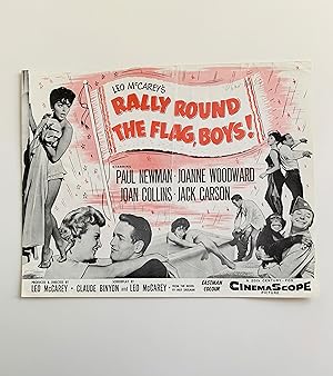 Seller image for Rally Round the Flag, Boys. Publicity flyer. Synopsis, cast, credits. for sale by Peter Scott