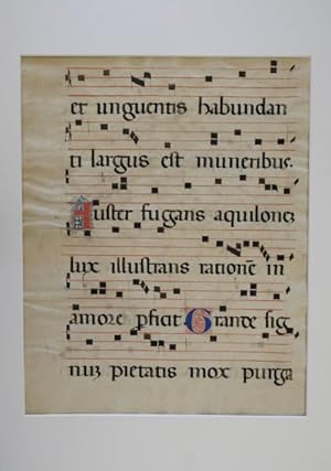 Antiphonarium 2 Manuscript Vellum