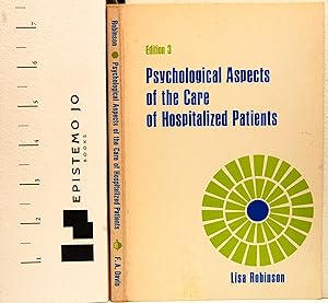 Immagine del venditore per Psychological Aspects of the Care of Hospitalized Patients venduto da Epistemo Jo Books