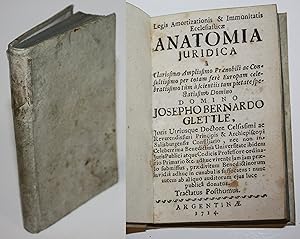 Legis Amortizationis & Immunitatis Eccleseasticae. Anatomia juridica, [.] tractatus posthumus.