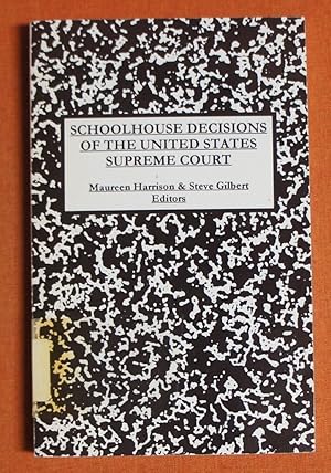Immagine del venditore per Schoolhouse Decisions of the United States Supreme Court venduto da GuthrieBooks