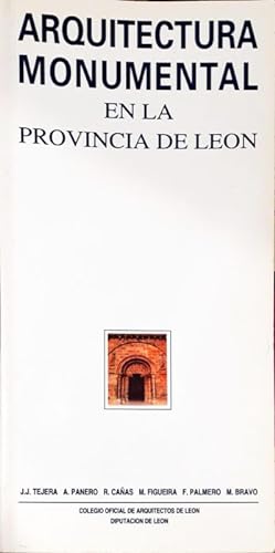 Immagine del venditore per Arquitectura monumental en la Provincia de Len venduto da Paraso Lector