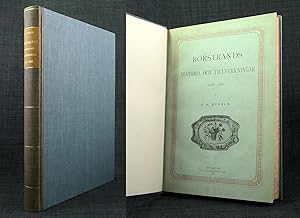 Seller image for Rrstrands historia och tillverkningar 1726-1850. for sale by Hatt Rare Books ILAB & CINOA