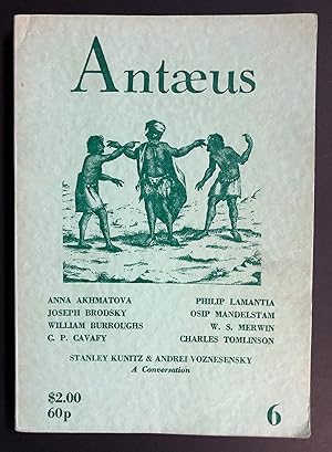 Imagen del vendedor de Antaeus 6 (Summer 1972) a la venta por Philip Smith, Bookseller