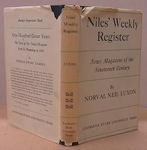 Seller image for Niles' Weekly Register; News Magzine of the Nineteenth Century for sale by Midway Book Store (ABAA)