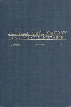 Seller image for Clinical Orthopaedics and related research - Number 212 November 1986 Intramedullary Fixation of long bones for sale by Versandantiquariat Nussbaum