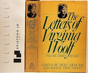 Bild des Verkufers fr The Letters of Virginia Woolf, Volume III, 1923-1928 zum Verkauf von Epistemo Jo Books
