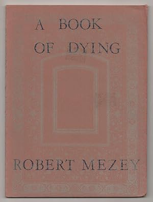 Seller image for Book of Dying for sale by Jeff Hirsch Books, ABAA