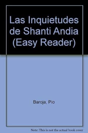 Bild des Verkufers fr Las Inquietudes de Shanti Andia (Easy Reader S.) zum Verkauf von WeBuyBooks