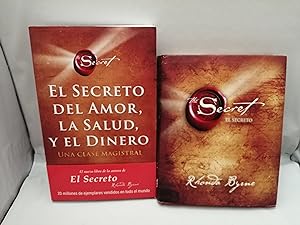 Imagen del vendedor de PACK EL SECRETO, 2 Libros de Rhonda Byrne: El Secreto / El Secreto del Amor, la Salud y el Dinero (Primeras ediciones) a la venta por Libros Angulo