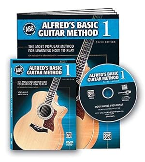 Bild des Verkufers fr Alfred's Basic Guitar Method, Bk 1: The Most Popular Method for Learning How to Play (Book, DVD & Enhanced CD) (Alfred's Basic Guitar Library) zum Verkauf von WeBuyBooks