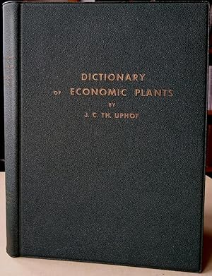 Seller image for Dictionary of Economic Plants for sale by Mike Park Ltd