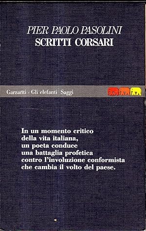 Imagen del vendedor de Scritti corsari a la venta por Messinissa libri