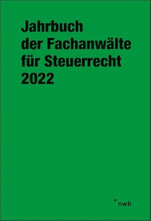Seller image for Jahrbuch der Fachanwlte fr Steuerrecht 2022 for sale by buchversandmimpf2000