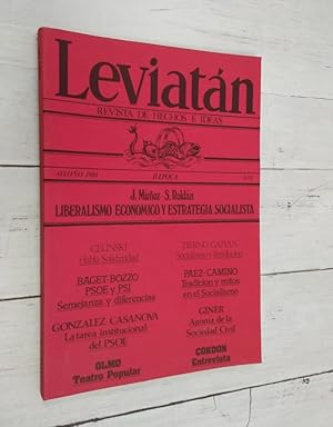 Imagen del vendedor de Leviatn n 5, otoo 1981, ii poca, a la venta por Librera Dilogo