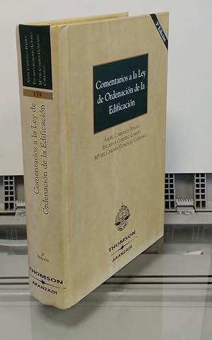 Imagen del vendedor de Comentarios a la Ley de Ordenaci de la Edificacin (tercera edicin) a la venta por Librera Dilogo