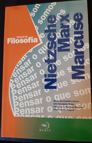 Imagen del vendedor de Historia da Filosofa. F. Nietzsche, K. Marx. H. Marcuse. En portugus a la venta por Librera Pramo