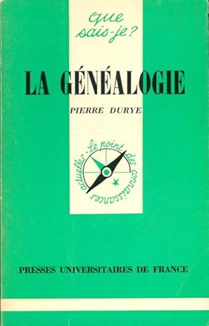 La g n alogie - Pierre Durye