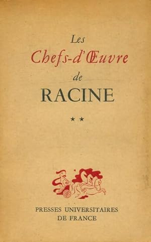Image du vendeur pour Les chefs d'oeuvre de Racine Tome II - Jean Racine mis en vente par Book Hmisphres