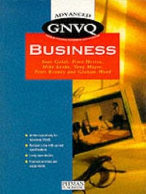 Immagine del venditore per Advanced GNVQ Business venduto da WeBuyBooks