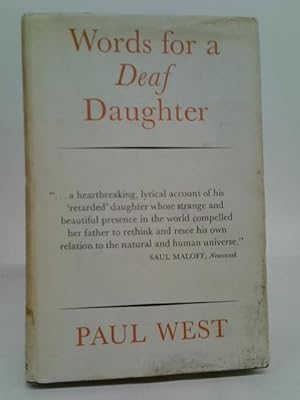 Bild des Verkufers fr Words for a Deaf Daughter zum Verkauf von World of Rare Books