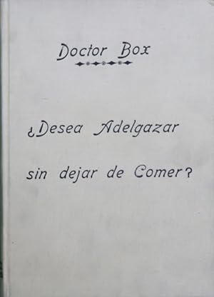 Imagen del vendedor de Desea adelgazar sin dejar de comer? a la venta por Librera Alonso Quijano