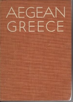 Bild des Verkufers fr Aegean Greece zum Verkauf von WeBuyBooks