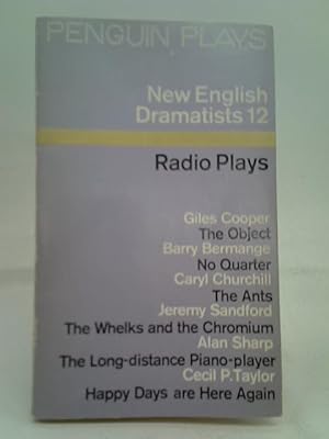 Immagine del venditore per New English Dramatists 12: Radio Plays venduto da World of Rare Books