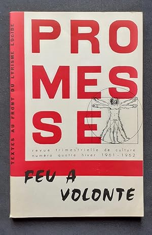 Bild des Verkufers fr Promesse, revue trimestrielle de culture : n4, hiver 1961 - 1962 - zum Verkauf von Le Livre  Venir