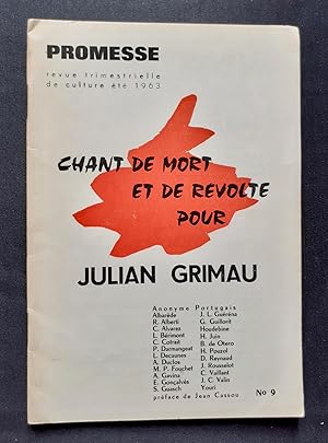 Seller image for Promesse, revue trimestrielle de culture : n9, t 1963 - for sale by Le Livre  Venir