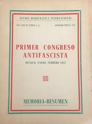 Primer congreso antifascista