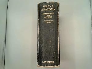Seller image for Gray's Anatomy, Descriptive and Applied for sale by Goldstone Rare Books