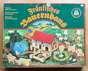 Fränkisches Bauernhaus - Holzspielzeug aus Grünhainichen.