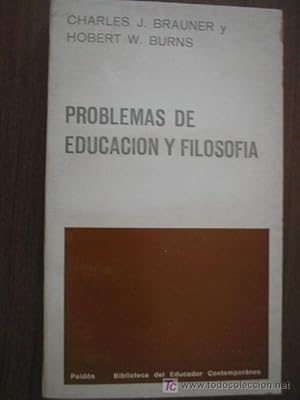 Imagen del vendedor de PROBLEMAS DE EDUCACIN Y FILOSOFA a la venta por Librera Maestro Gozalbo