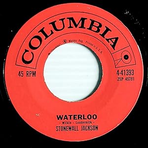 Bild des Verkufers fr Waterloo / Smoke Along The Track [7" 45 rpm Single] zum Verkauf von Kayleighbug Books, IOBA