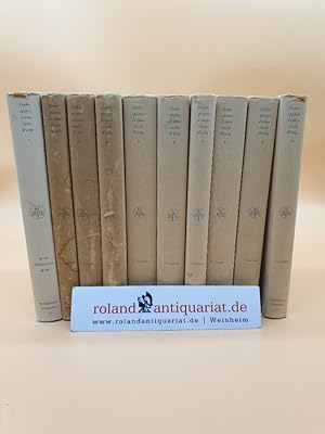 Bild des Verkufers fr Shakespeares dramatische Werke: Band 1-10 (10 Bnde) zum Verkauf von Roland Antiquariat UG haftungsbeschrnkt