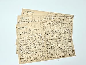 1908 Small Archive of Letters to Prominent Female Lawyer, Wellesley College Graduate, and Wife of...
