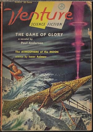 Seller image for VENTURE Science Fiction: March, Mar. 1958 for sale by Books from the Crypt