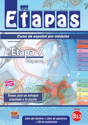 Bild des Verkufers fr Etapas Level 7 Gneros - Libro del Alumno/Ejercicios + CD zum Verkauf von Smartbuy