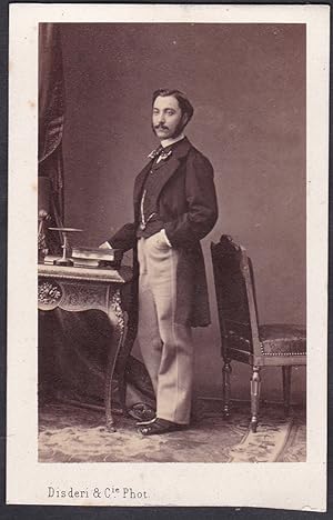 Robert Charles de Chastenet de Puysegur (1836-1908) Comte de Puysegur / Portrait CDV Foto Photo v...