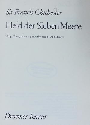 Seller image for Held der Sieben Meere. for sale by Antiquariat Bookfarm