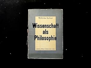 Wissenschaft als Philosophie.