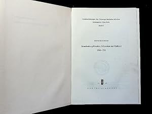 Image du vendeur pour Brandenburg-Preuen, Schweden und Ruland 1700 - 1713. Verffentlichungen des Osteuropa-Institutes Mnchen ; 2. mis en vente par Antiquariat Bookfarm