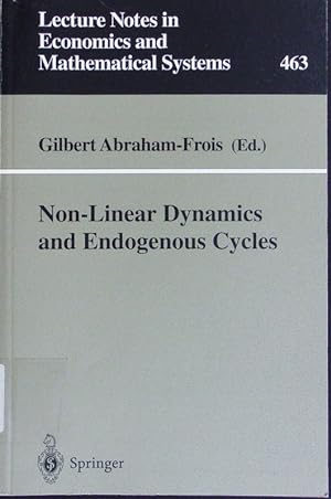 Imagen del vendedor de Non-Linear Dynamics and Endogenous Cycles. a la venta por Antiquariat Bookfarm