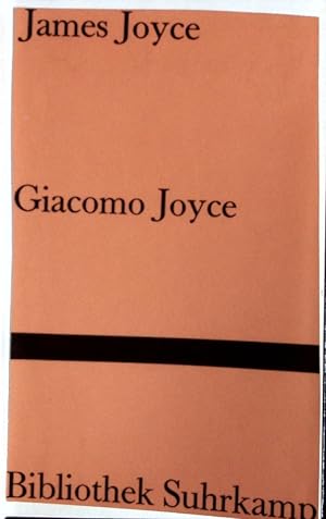 Immagine del venditore per Giacomo Joyce. venduto da Antiquariat Bookfarm