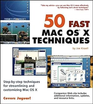 Bild des Verkufers fr 50 Fast Mac OS X Techniques (50 Fast Techniques Series) zum Verkauf von WeBuyBooks